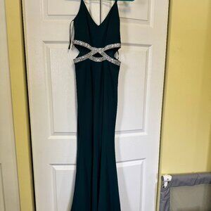 Speechless Jade Green Full-length Prom Dress - Juniors Size 3